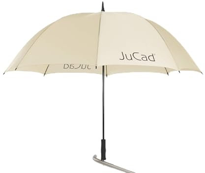 JuCad Golfschirm mit Stift Caddys beige