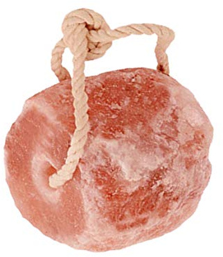 Animal Salt Lick for Horses, Natural Pink Salt Suitable All type Animal, Natural shape salt lick 1.3kg-1.5kg with strong hanging rope