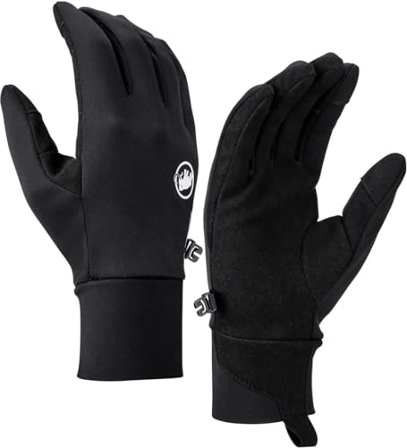 Mammut Astro Glove | Warme Handschuhe für Damen und Herren, Gore-Tex Winterhandschuhe, Für Fahrrad, Ski und Outdoor Sport, Touchscreen-Kompatibel, Winddicht | Schwarz, Size 11