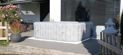 Premium PRO Design Energiespar Whirlpool Unterlage (4cm Dicke) - Thermoisolierung & Kälteschutz - Effiziente Isoliermatte für aufblasbare Whirlpools & Pools bis 270cm (230cm x 230cm, Shining White)