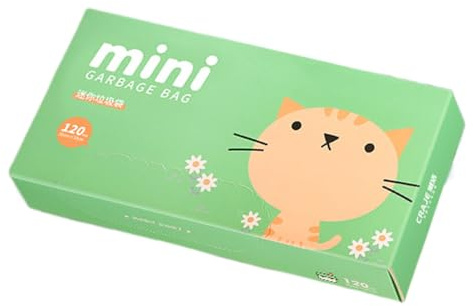 Besreey Sacchetti della spazzatura piccoli per il bagno, Sacchetti della spazzatura piccoli per il bagno - Fodere per cestini per rifiuti - Sacco per la spazzatura della camera da letto addensato