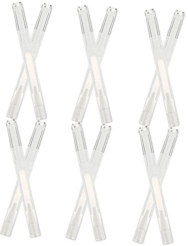 BELLIFFY 12pezzi Pennina Per Olio Per Unghie Vuota Trasparenti Applicatore Pennello Portatile Contenitore Vuoto Per Cosmetici Per Unghie Tubetto Per Olio Nutriente