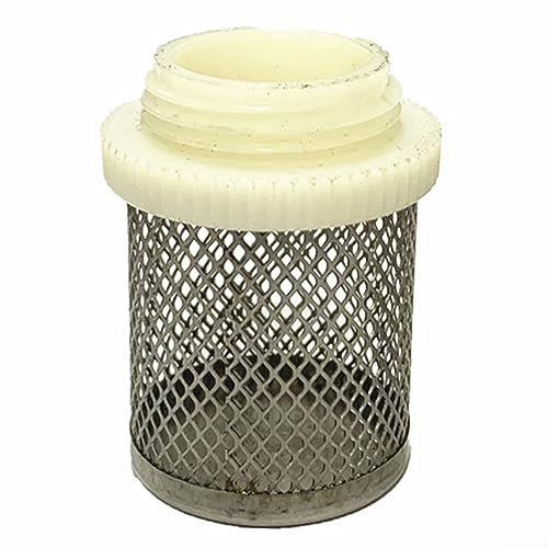 XINCXIN Garden Hose Filter,1/2inch Garden Hose Strainer Irrigation Filter, Stainless Steel Filter for Rain Barrel, Pump Suction Strainer with Hose Filter(1/2inch)