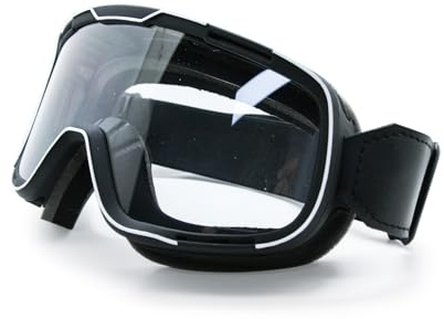 TranStep Photochrome Motorradbrille Winddichte Sportsonnenbrille Helmkompatibel Kratzfest Anti-UV