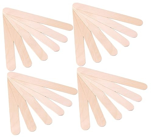 ULTECHNOVO 200-teiliges Augenbrauen-waxing-spachtel-set Waxing-kit-sticks Zur Haarentfernung