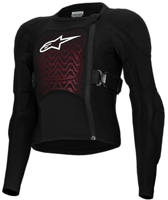 Alpinestars Bionic Plasma LT Giacca protettiva per giovani, S | Traspirante, Con protezioni, Elasticizzato