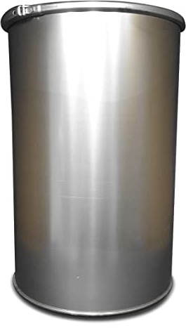 Grillrost.com Das Original Tonneau de feu personnalisé en Acier Massif avec Ton Logo adapté à de Nombreuses plaques de feu - Usine Neuve