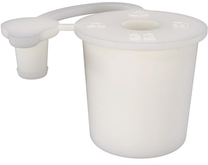 Beste Angebote Gummistopfen Gummikorken Gärspund Gärverschluss Stopfen Gäraufsatz [10 Größe] (32mm - mit Verschluss)