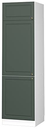 Vicco Armoire pour frigo Fame-Line, Vert Or Campagne, 60cm