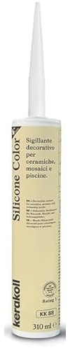 Silicone Color KK 88, mastic décoratif pour céramiques et mosaïques, 310 ml