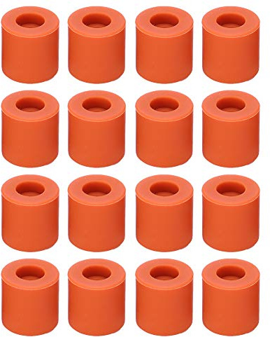 3D -Drucker -Silikondämpfer 3D-Druckernivellierungssäule, 12-teilige Silikon-Heißbett-Nivelliersäule Schockabsorber 3D-Druckerzubehör 16 mm