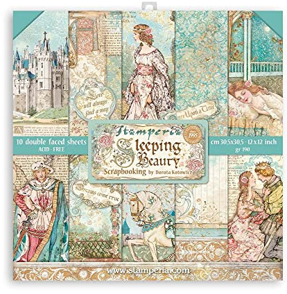 Stamperia Sleeping Beauty Scrapbooking 30x30