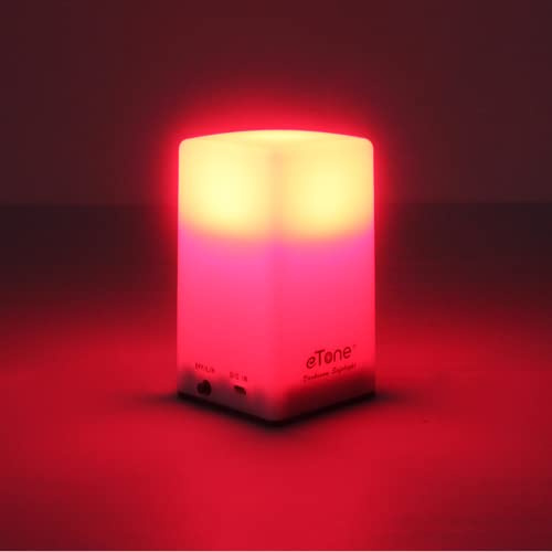 eTone Lampe inactinique (lumière rouge) portable pour chambre noire, longueur d'onde de 635 nm avec câble USB, adaptée au traitement des films N&B et du papier photographique noir et blanc