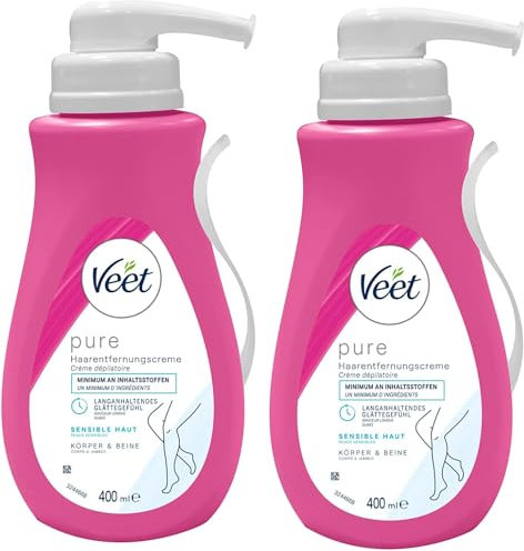Veet Sensitive Haarentfernungscreme (400ml (2er Pack))