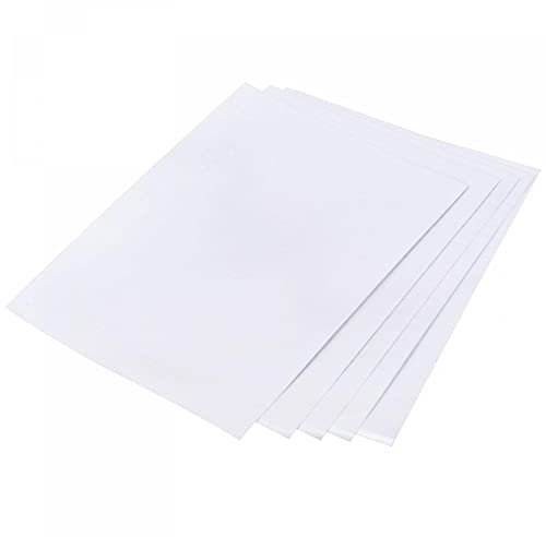 sourcing map Auto-scellant Pochettes Plastifier A4 Laminage Film Transparente Feuille, 300x213x0.26mm pour Photo, Papier, Menu, Paquet de 20