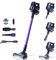 FixtFixer X6 Akku Staubsauger,250W/25000Pa Staubsauger Kabellos Bis zu 55Mins Laufzeit und LED-Licht,Staubsauger für Tierhaare Hartböden Teppich
