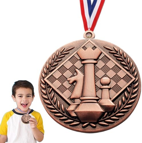 Gold-Medaillen, Silber- und Bronzemedaillen, leichte Goldmedaillen für Kinder, Gewinner-Auszeichnungen, tragbare Kinder-Medaillen, Auszeichnungen, Trophäe, Preis, Geschenk für Kinder, Jugendliche