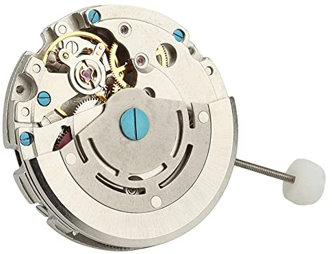 Pqahffowr Movimiento de reloj mecánico automático de para 3804-3 movimiento de reloj mecánico automático con regulación de fecha GMT