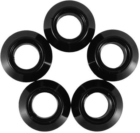 TOPBATHY 5 Piezas Tapas de Tuercas de Cubo para Coche Tapa Protectora de Tuerca Hexagonal Tapacubos de Neumático para Rueda de Coche