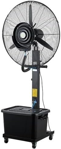 RRrawgff Outdoor-Nebelventilator-Set, wasserdicht und langlebig, mit 42-Liter-Wassertank für eine kühle Brise auf der Terrasse