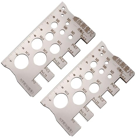 Herramienta de medición de tornillo de acero de 0,01 mm, reglas resistentes a la erosión para ingeniería de precisión e inspecciones de campo, herramienta de medición para ingenieros
