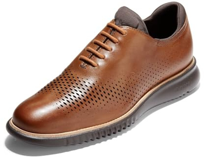 Cole Haan mens 2.zerogrand Laser Wing Oxford, British Tan/Java, 10.5 US