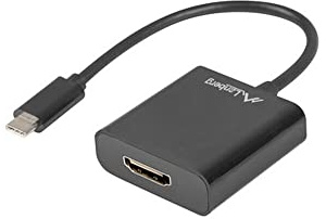 Lanberg ADAPTADOR AD-UC-HD-01 USB TIPO-C MACHO A HDMI HEMBRA RESOLUCIÓN HASTA 1920 * 1200 15CM LONGITUD
