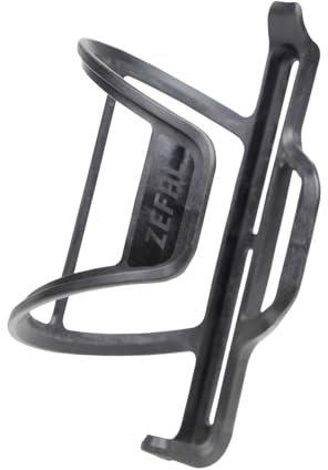ZEFAL Pulse S2 - Carbon Flaschenhalter Fahrrad Seitlich - Gravel und MTB Flaschenhalter Seitlich Links - Leicht und Robust Getränkehalter Fahrrad - 28g