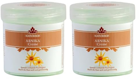 Crema Arnica con Formula Antiinflamatoria Natural | Crema Dolores Musculares y Articulaciones | Crema Masaje Fisioterapia | Crema de Arnica efecto calmante | Crema Masaje Profesional | Uso Topico (2)