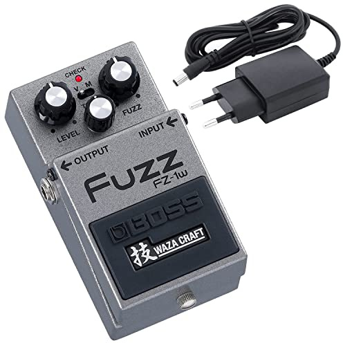 Boss FZ-1W Waza Edition Fuzz Effektgerät + keepdrum 9V Netzteil