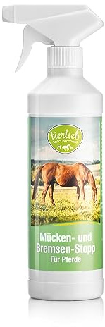 Sanct Bernhard tierlieb Mücken- & Bremsen-Stopp | Für Pferde | Schützt vor Bremsen, Fliegen, Mücken & anderen Stechinsekten | 500ml