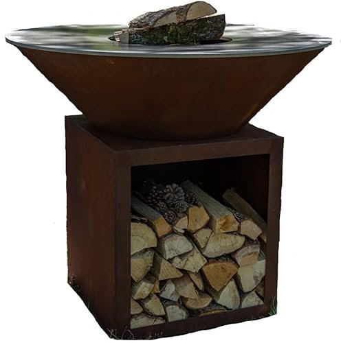 Grill'Chic - Braciere Le Classique 100x90 in Corten
