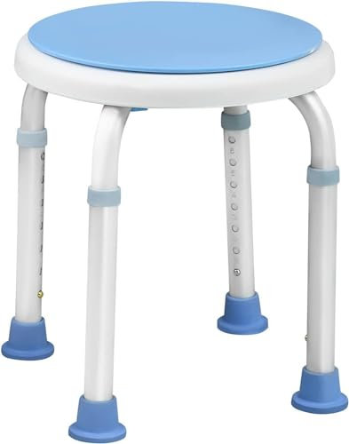 Sgabelli Da Doccia Rotondi Per Anziani, Panca Da Doccia, Vasca Per Disabili Sedili Da Doccia Sedia Da Bagno Sedia Da Doccia Regolabile In Altezza Panca Antiscivolo Sgabelli Da Vasca