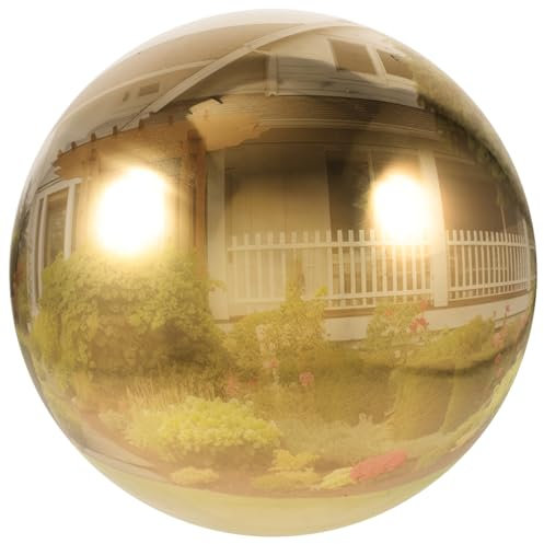 BESPORTBLE Hohlkugel Aus Edelstahl Polierte Gartenkugel Reflektierende Dekokugel Für Garten Und Tisch Stilvolles Ornament Für Weihnachtsdekoration Und Gartengestaltung