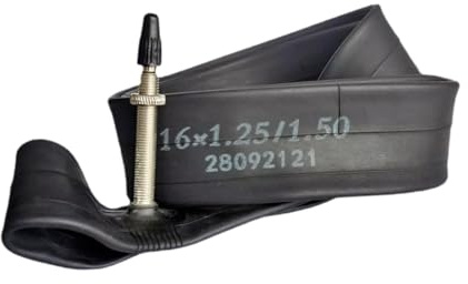 Harilla Fahrradschlauch, Fahrradreifenschlauch passend für 16 Zoll Gummi 16x1.25-1.5 Ersatz-Fahrradschlauch für Mountain BMX Road Snow