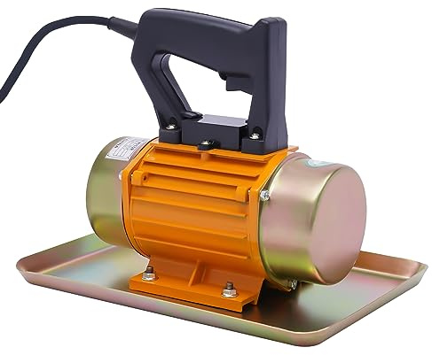 Betonverdichter,Rüttelmotor Betonvibrator 250W Einphasiger Vibrationsmotor BetonplattenrüTtler 3500rpm 200kg,FüR Meisten Beton Glatte Projekte,StraßEnbau, Hausbau,