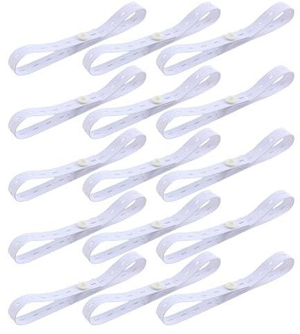 Vaguelly 15stücke Windel-festschnalle Für Kleinkinder Windel-befestigungsschnalle Elastischer Verschluss Verstellbarer Gürtel Für Junge Mädchen