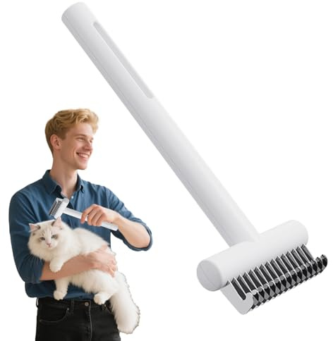 Fellbürste für Hunde, Unterwollbürste für Hunde, Tierhaare, Entwirrung, Haare, zum Massieren, Stylen, Duschen, Heimpflege