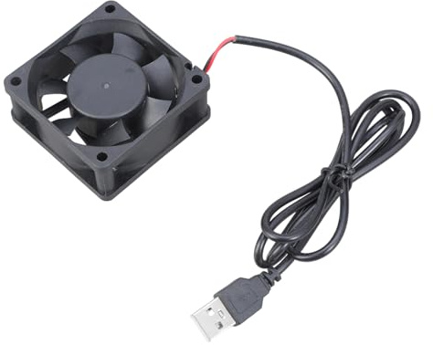 60x60x25MM USB 5V Electronic Cooling Fan Low Noise Computer Electronic Brushless Fan Home Office Networking Equipment