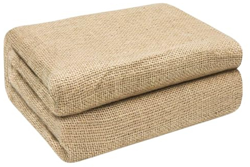 yakermur Housses De Protection Anti-Gel pour | Protecteur Respirant | Sacs De Protection d'hiver en Toile De Jute Naturelle | pour Arbre Fruitier, Buisson À Baies, Tomate, Rose, Arbuste, Extérieur,