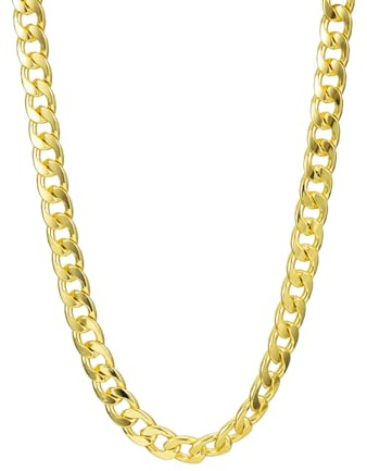 Fake Gold Chain,Fake Chains,Gold Chains Fancy Dress,Rapper chain,Golds Chain,Golds chain Men,for Women Men(60cm)