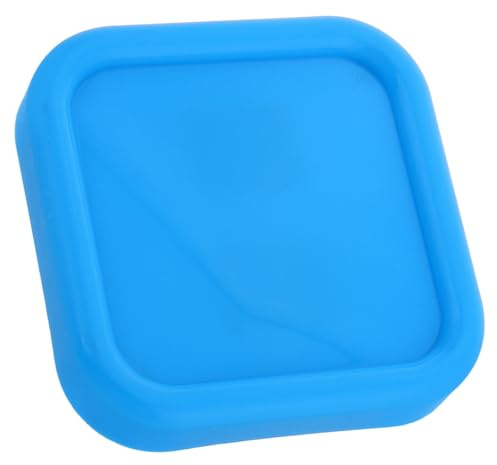 Beavorty Magnetischer Nähnadelhalter Quadratisch Blau Nadelkissen mit Starkem Magnethalt zur Stecknadel Aufbewahrung für Nähprojekte