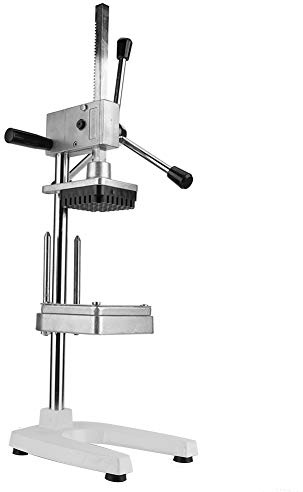 Cocoarm Tagliapasta per Patate Fritte in Piedi in Lega di Alluminio con 3 Dimensioni della Lama 67 X 22,5 X 17,5 Cm per la Preparazione dei Pasti in Domestica Taglia Patate Cetrioli e Carote