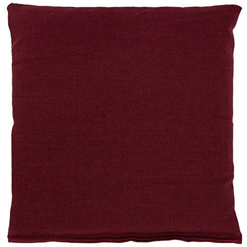 Cuscinetto termico - Cuscino con semi di uva - borgogna - 12x12cm - piccolo - Terapia calda e fredda