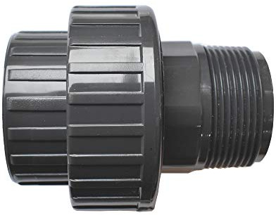 PVC 3/3 Verschraubungen Innengewinde x Aussengewinde 1 1/2