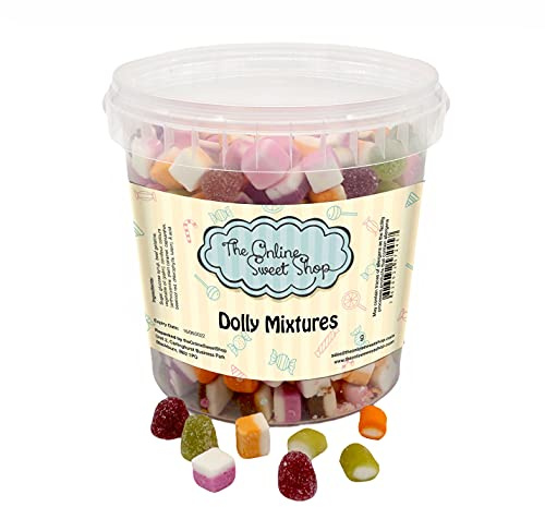 Dolly Mixtures Sweets Bucket Gummy Sweets