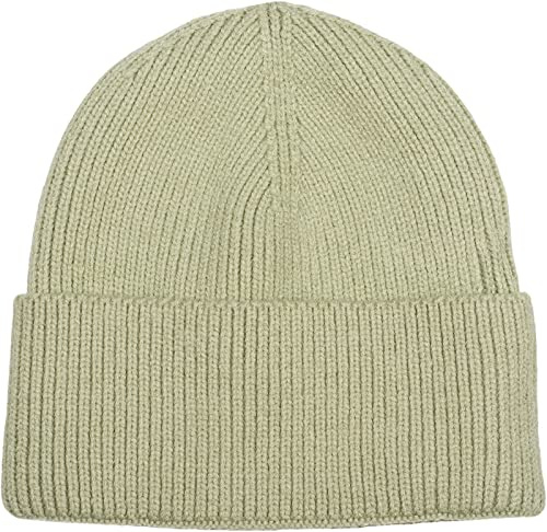 styleBREAKER Unisex Beanie Strickmütze Rippenmuster Krempe | Doppelt gestricktes Gewebe für optimale Wärmeisolation an kalten Tagen. Elastischer Umschlag, passend für 56-59 cm Umfang.