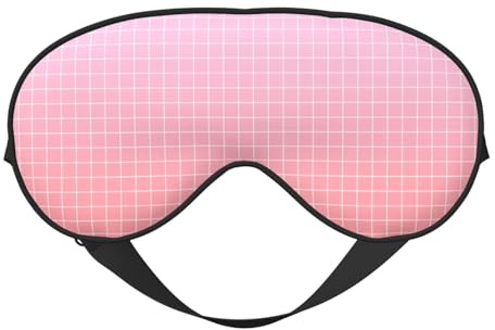 Máscara de sueño para hombre y mujer – Rosa roja sombreada con hebilla ajustable – Máscara de sueño opaca cómoda para hombre y mujer – Diadema divertida para juegos de fiesta