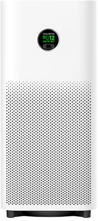 Xiaomi Smart Air Purifier 6: Purificador HEPA para áreas de hasta 87,5 m²,CADR 443 m³/h, elimina 99,97% de alérgenos,Modo noche silencioso, control por App y Alexa,Aire puro para tu hogar