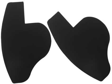 Mobestech 2 pièces Carte de Modelage Barbe Noir pour Spray Fibre Capillaire Outil Coiffure Barbiers et Usage Personnel